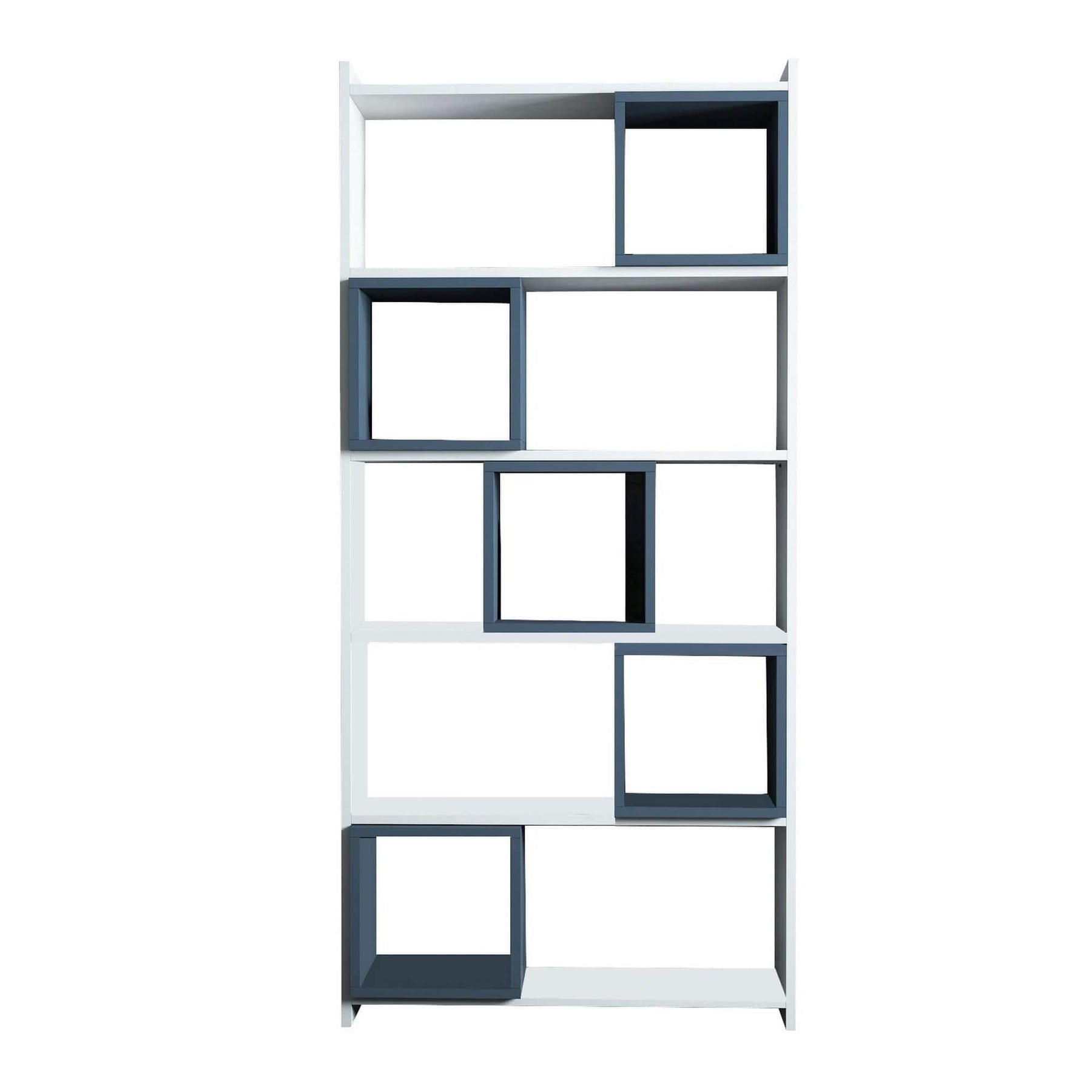 Set birou AMSTERDAM OCN-30775, alb/albastru