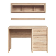 Set birou KASPIAN, stejar sonoma, PAL