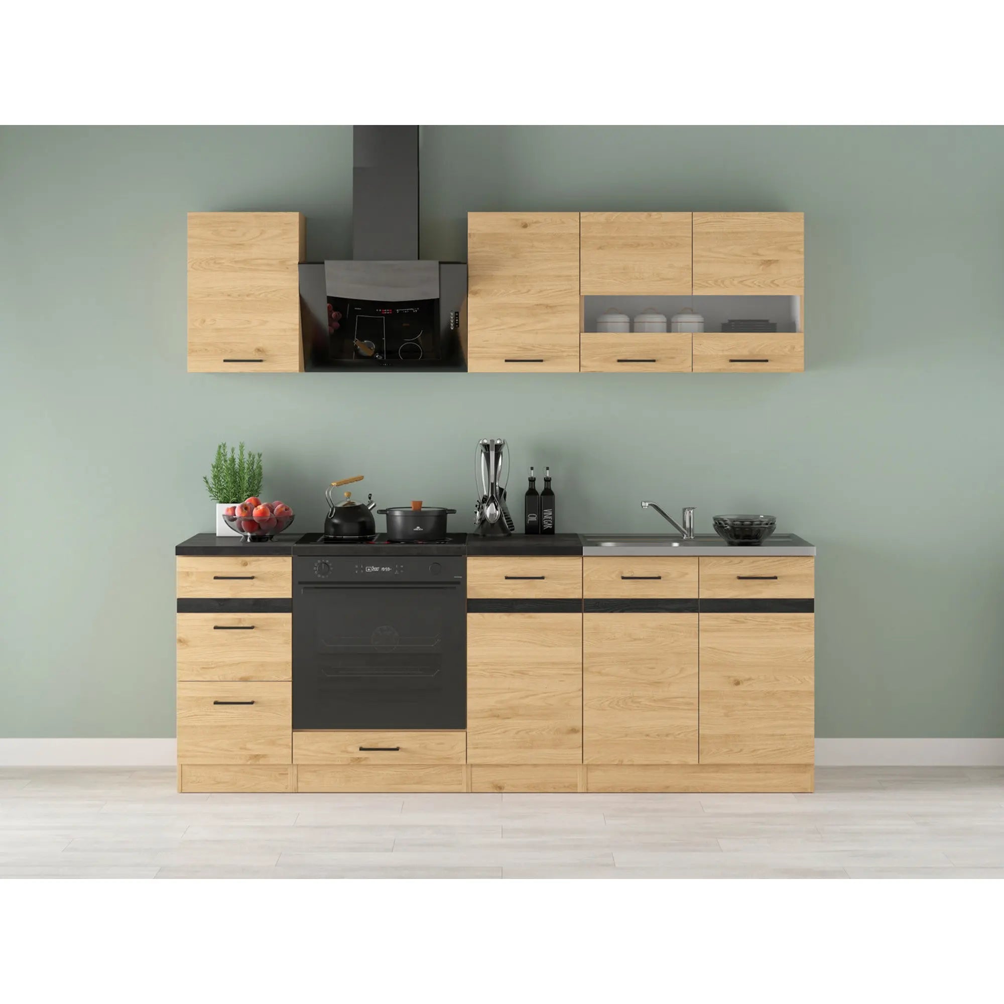 Set bucatarie BERGEN OCN-29851, stejar