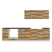 Set bucatarie BERGEN OCN-29860, stejar delano/alb