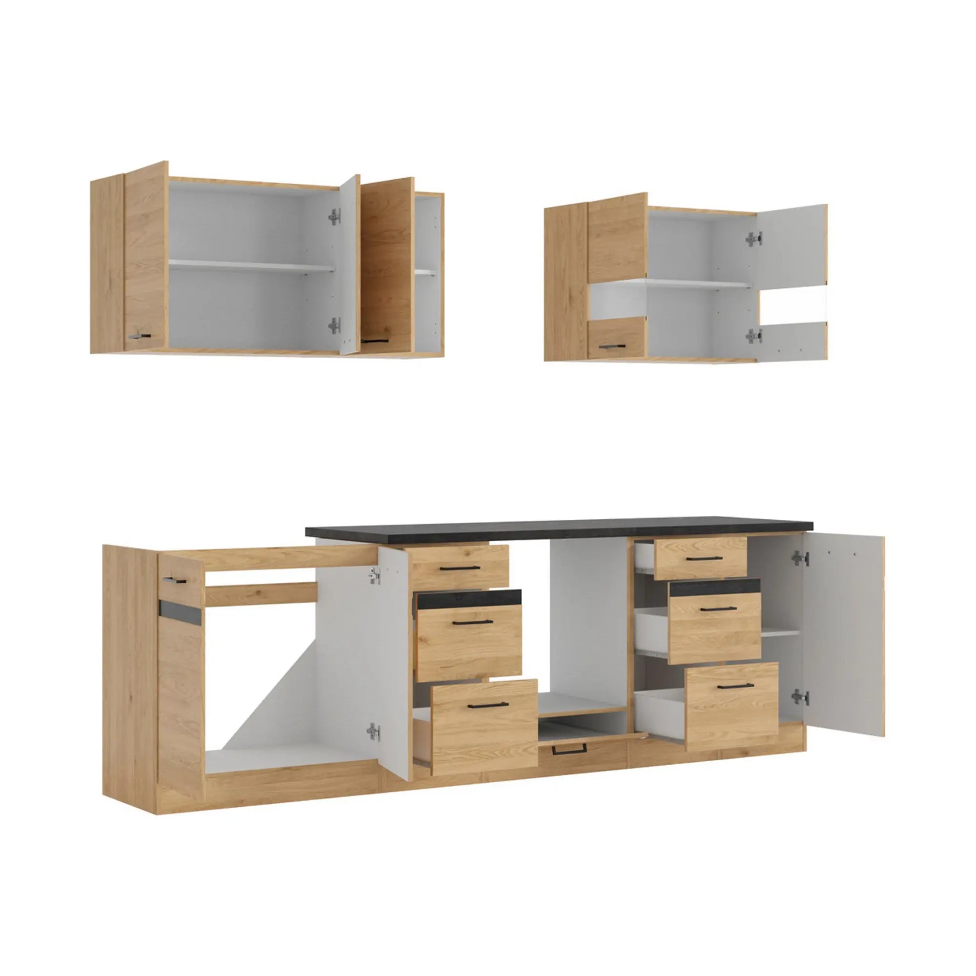 Set bucatarie BERGEN OCN-29861, stejar