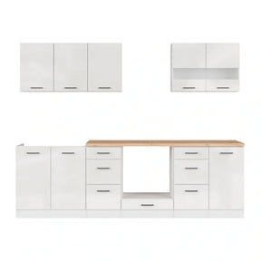 Set bucatarie BERGEN OCN-29864, alb lucios
