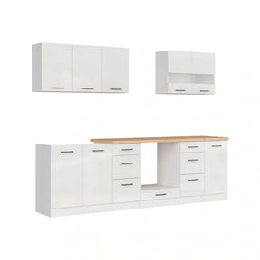 Set bucatarie BERGEN OCN-29864, alb lucios