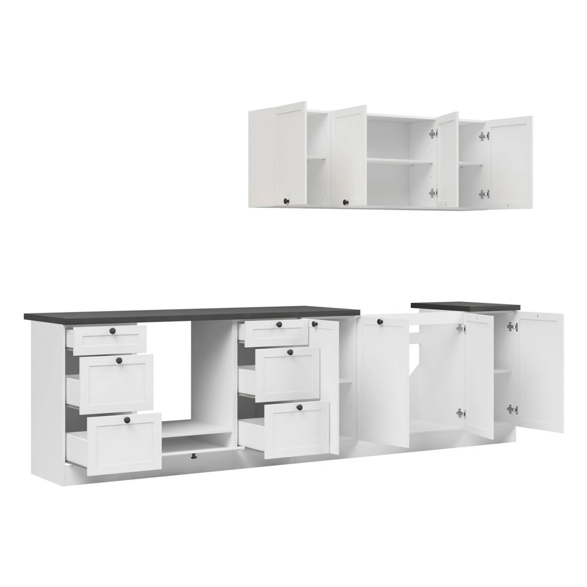 Set bucatarie BERGEN OCN-29877, alb