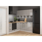 Set bucatarie BERGEN OCN-29884, gri deschis/alb