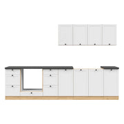 Set bucatarie BERGEN OCN-29885, alb/stejar