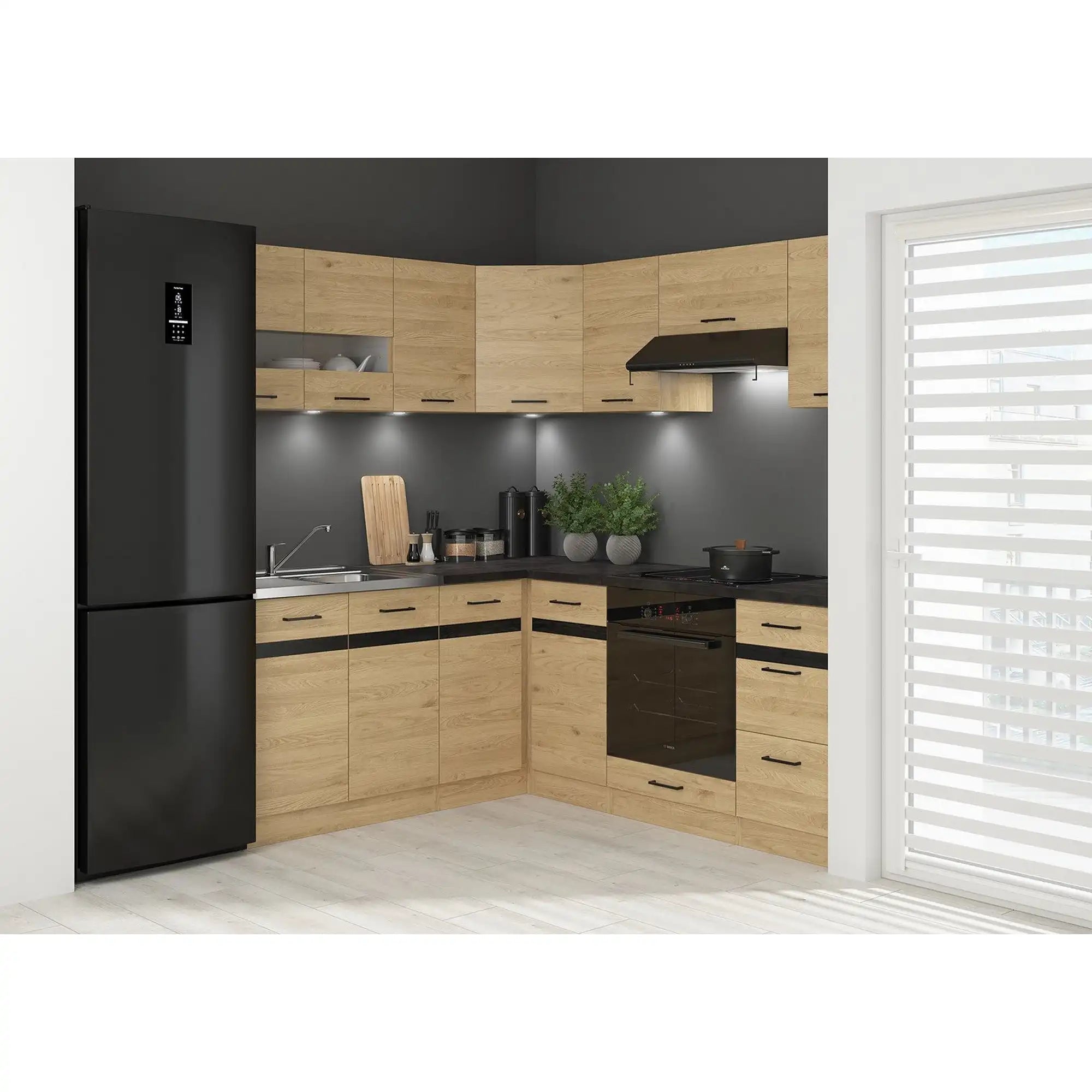 Set bucatarie BERGEN OCN-29901, stejar