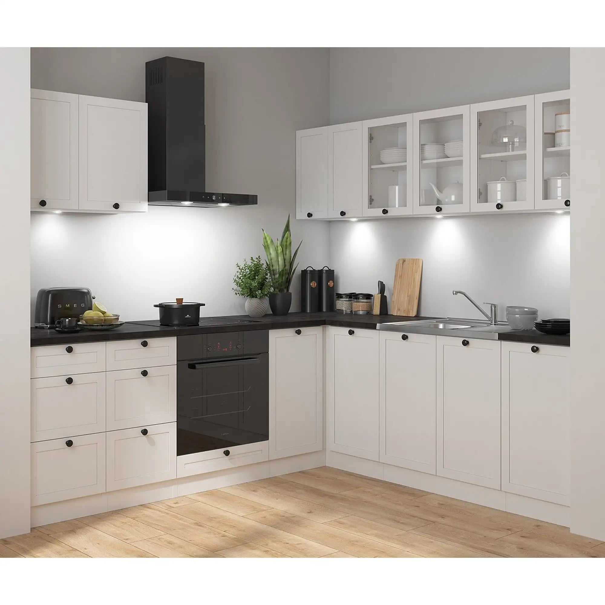 Set bucatarie BERGEN OCN-29915, alb