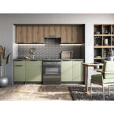 Set bucatarie HOUSTON OCN-38191, nuc/verde/gri antracit