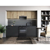 Set bucatarie HOUSTON OCN-38192, stejar artisan/negru