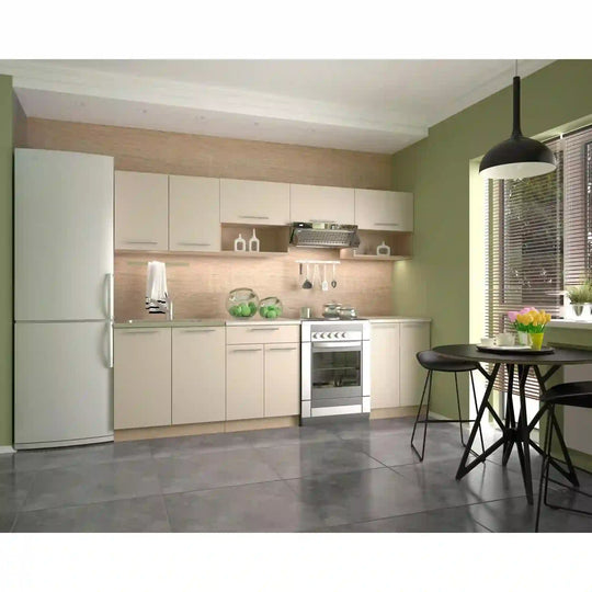 Set bucatarie HOUSTON OCN-38200, stejar sonoma/crem/alb