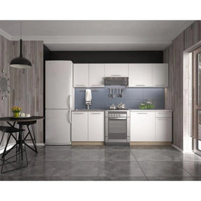 Set bucatarie HOUSTON OCN-38204, alb/stejar sonoma