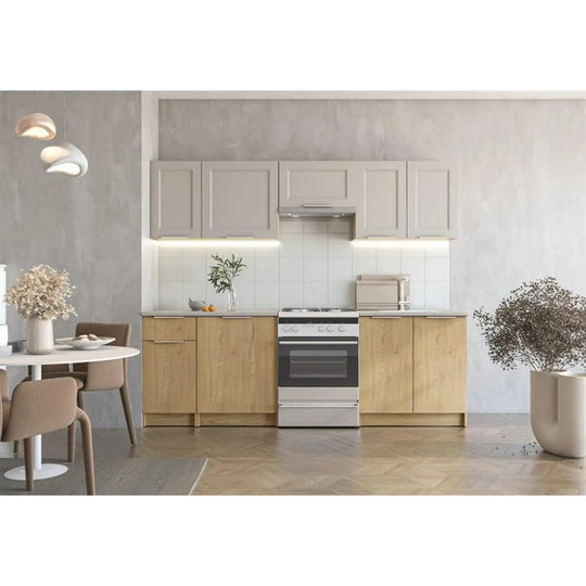 Set bucatarie HOUSTON OCN-38206, stejar/casmir