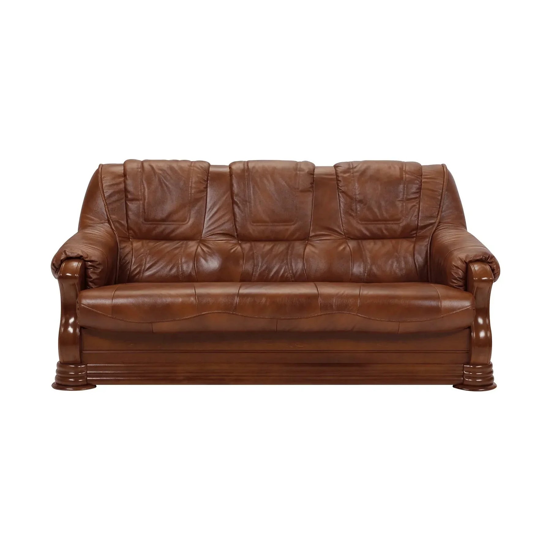 Set canapea si fotolii piele naturala PARMA 311 (canapea extensibila 3 locuri, doua fotolii fixe)