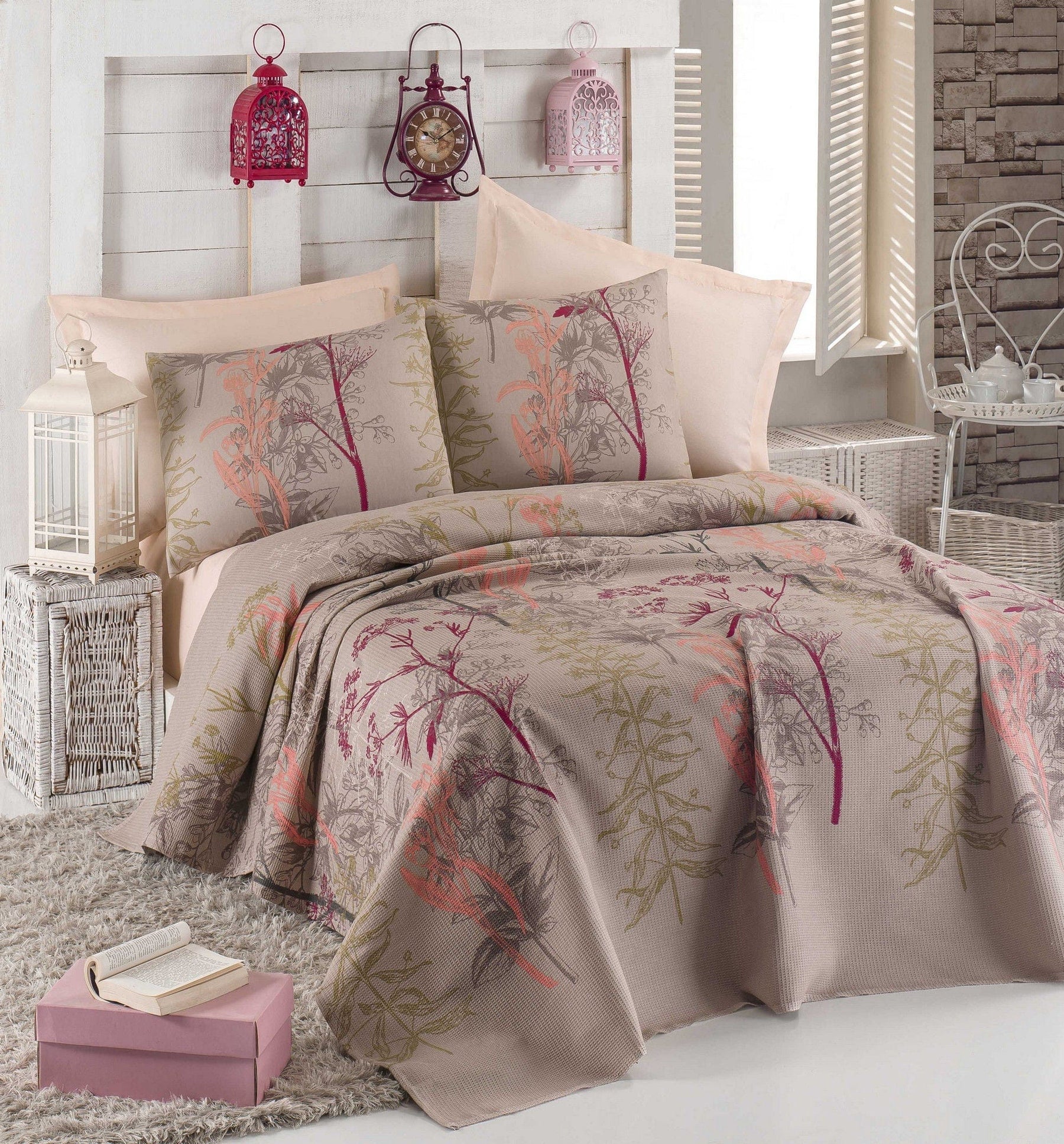 Set cuvertura pat AMSTERDAM OCN-33035, bej