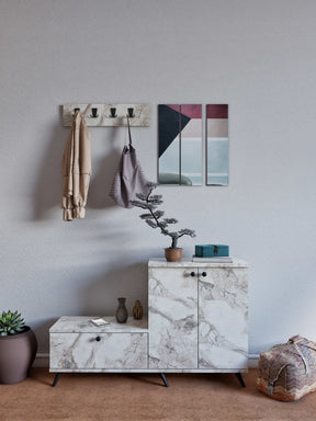 Set hol AMSTERDAM OCN-32684, bej/negru