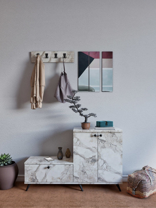 Set hol AMSTERDAM OCN-32684, bej/negru