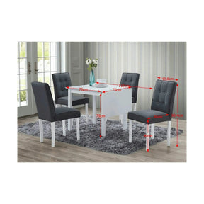 Set masa extensibila cu 4 scaune BJORK NEW