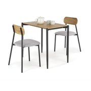 Set masa si 2 scaune HOUSTON OCN-35873, stejar/negru
