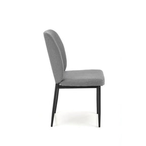 Set masa si 4 scaune HOUSTON OCN-35872, gri/negru