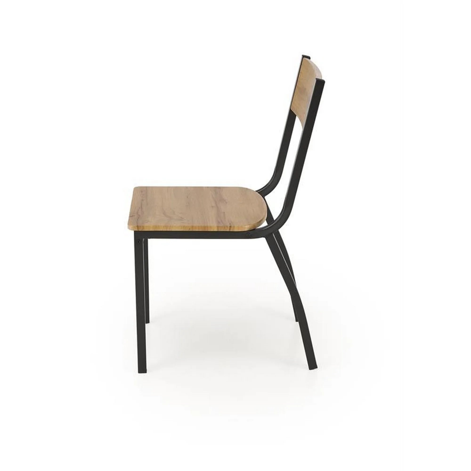 Set masa si 4 scaune HOUSTON OCN-35874, stejar/negru