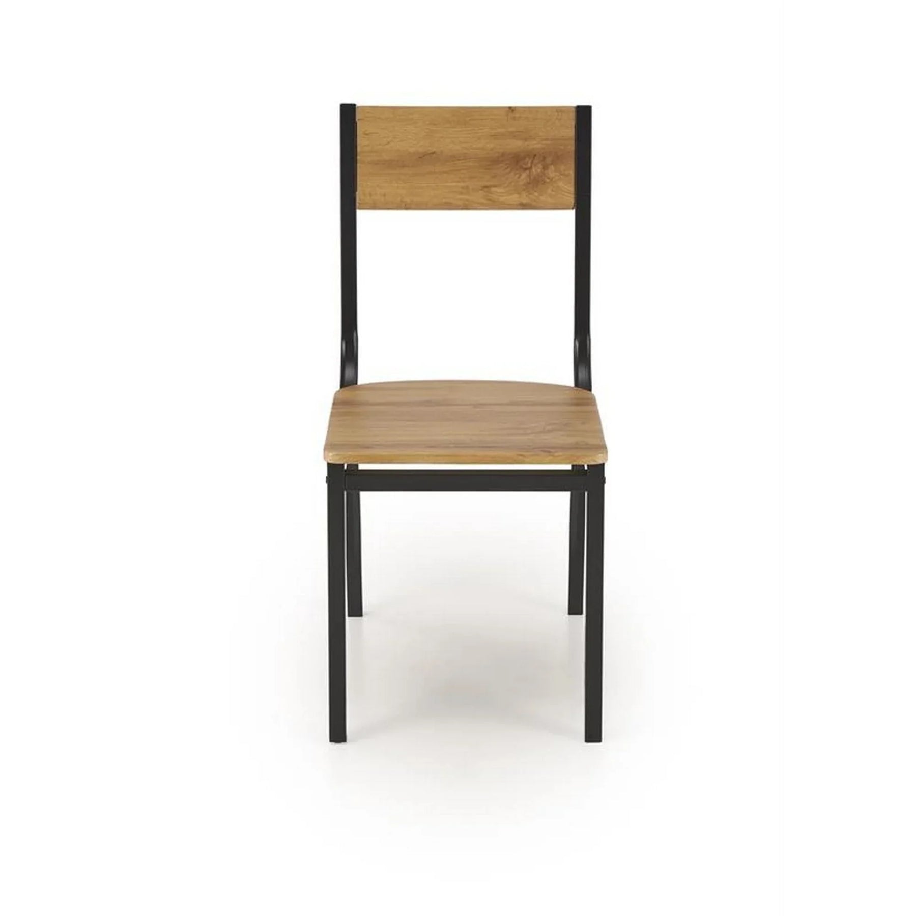 Set masa si 4 scaune HOUSTON OCN-35874, stejar/negru