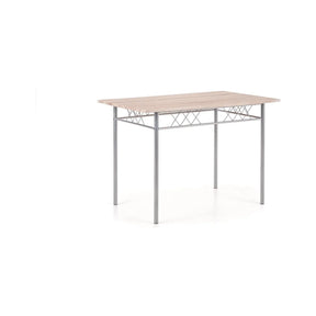 Set masa din stejar sonoma cu 4 scaune, ideal pentru un living modern – primabucata