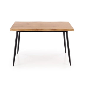 Set masa si 4 scaune HOUSTON OCN-35885, stejar/negru/gri