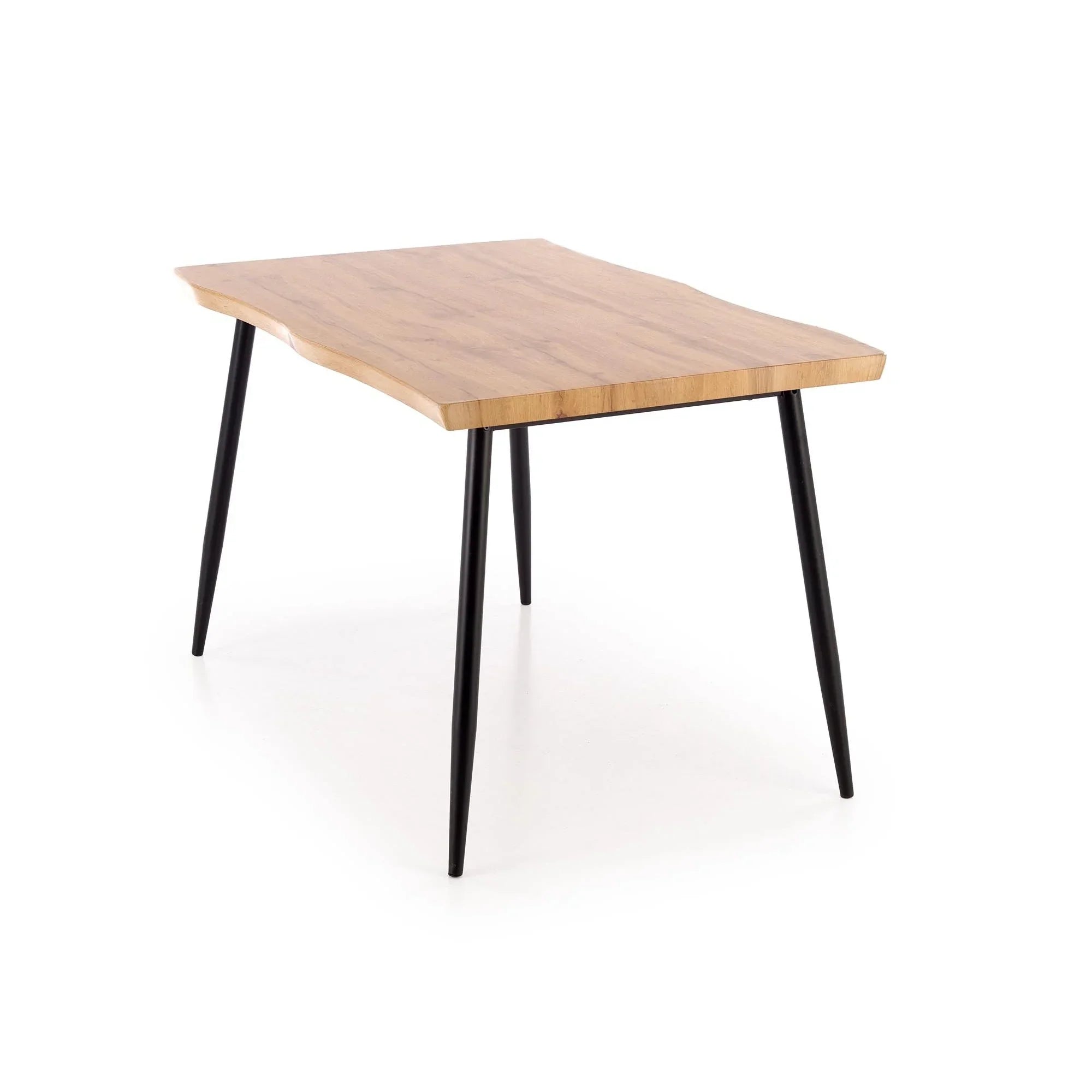 Set masa si 4 scaune HOUSTON OCN-35885, stejar/negru/gri