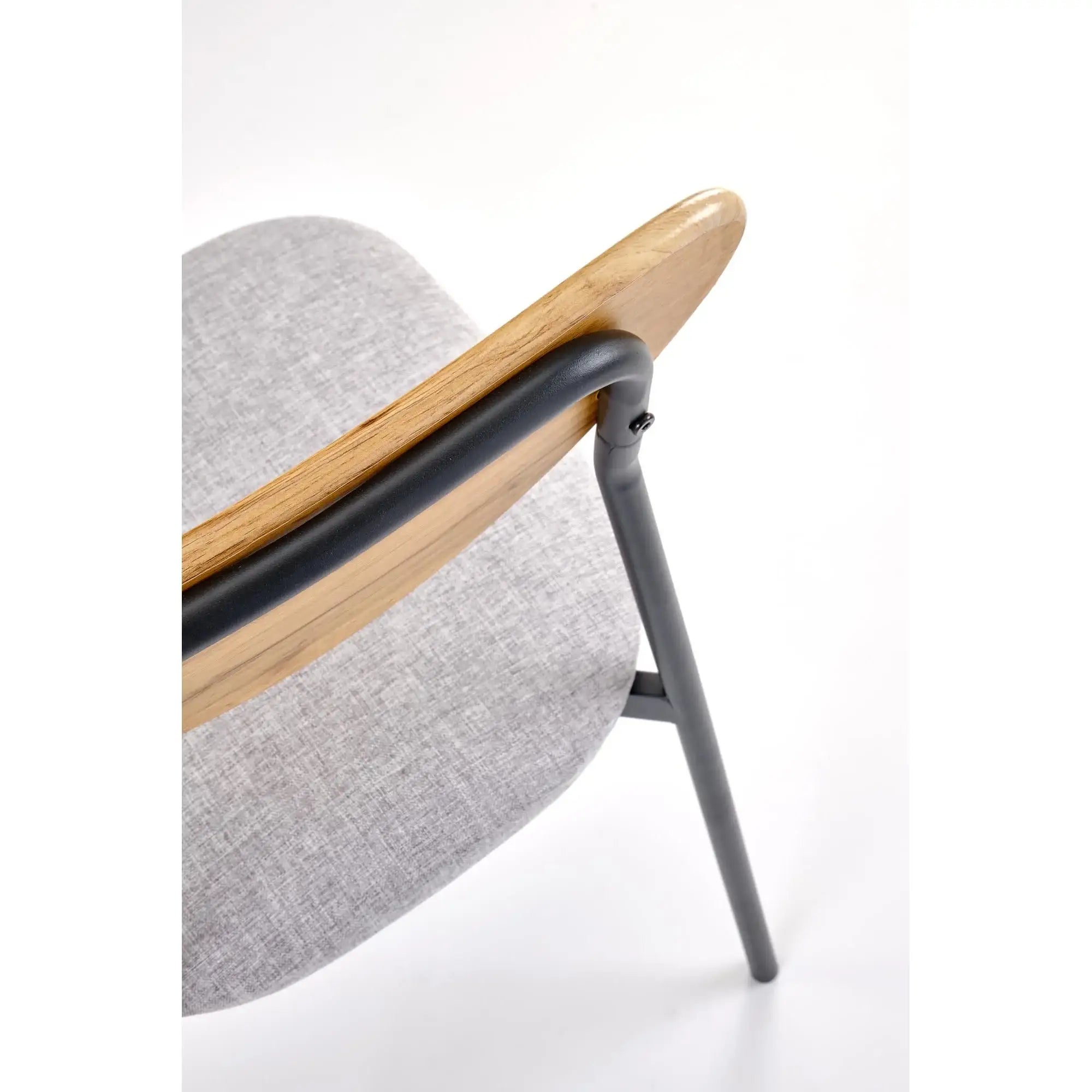 Set masa si 4 scaune HOUSTON OCN-35885, stejar/negru/gri