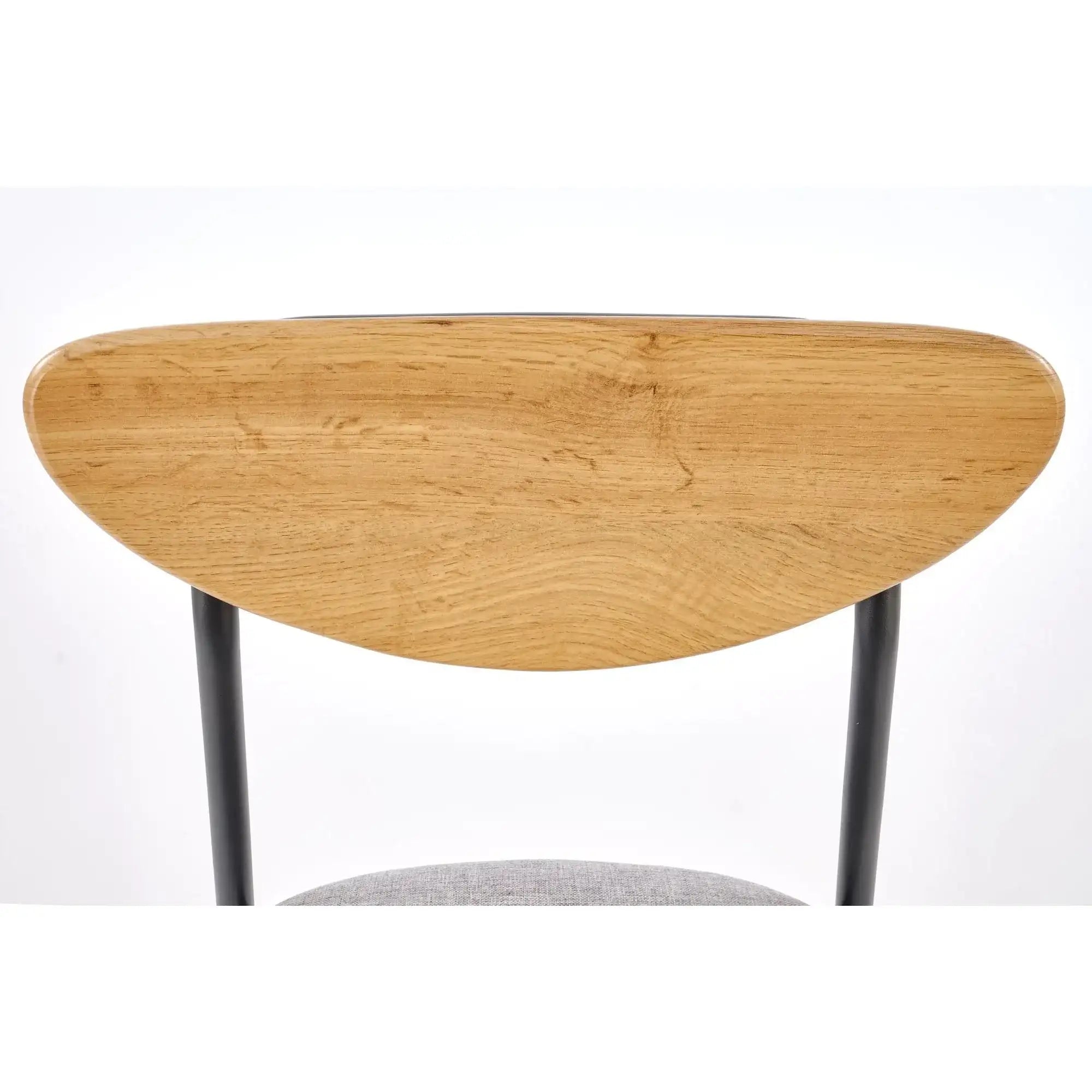 Set masa si 4 scaune HOUSTON OCN-35885, stejar/negru/gri