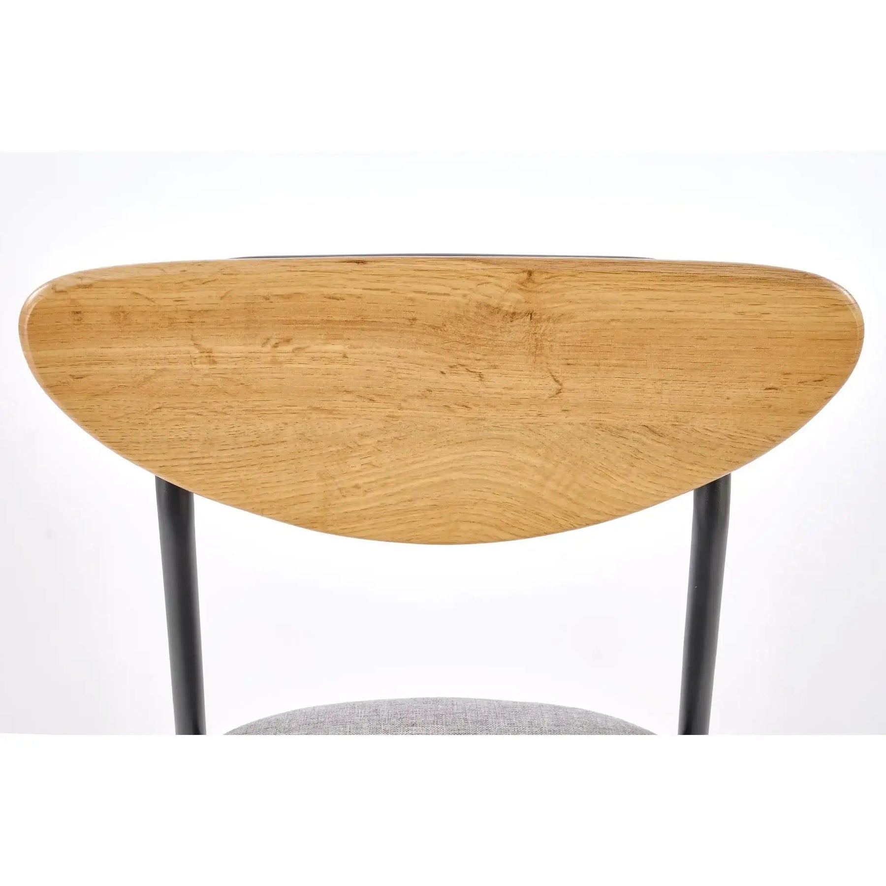 Set masa si 4 scaune HOUSTON OCN-35885, stejar/negru/gri