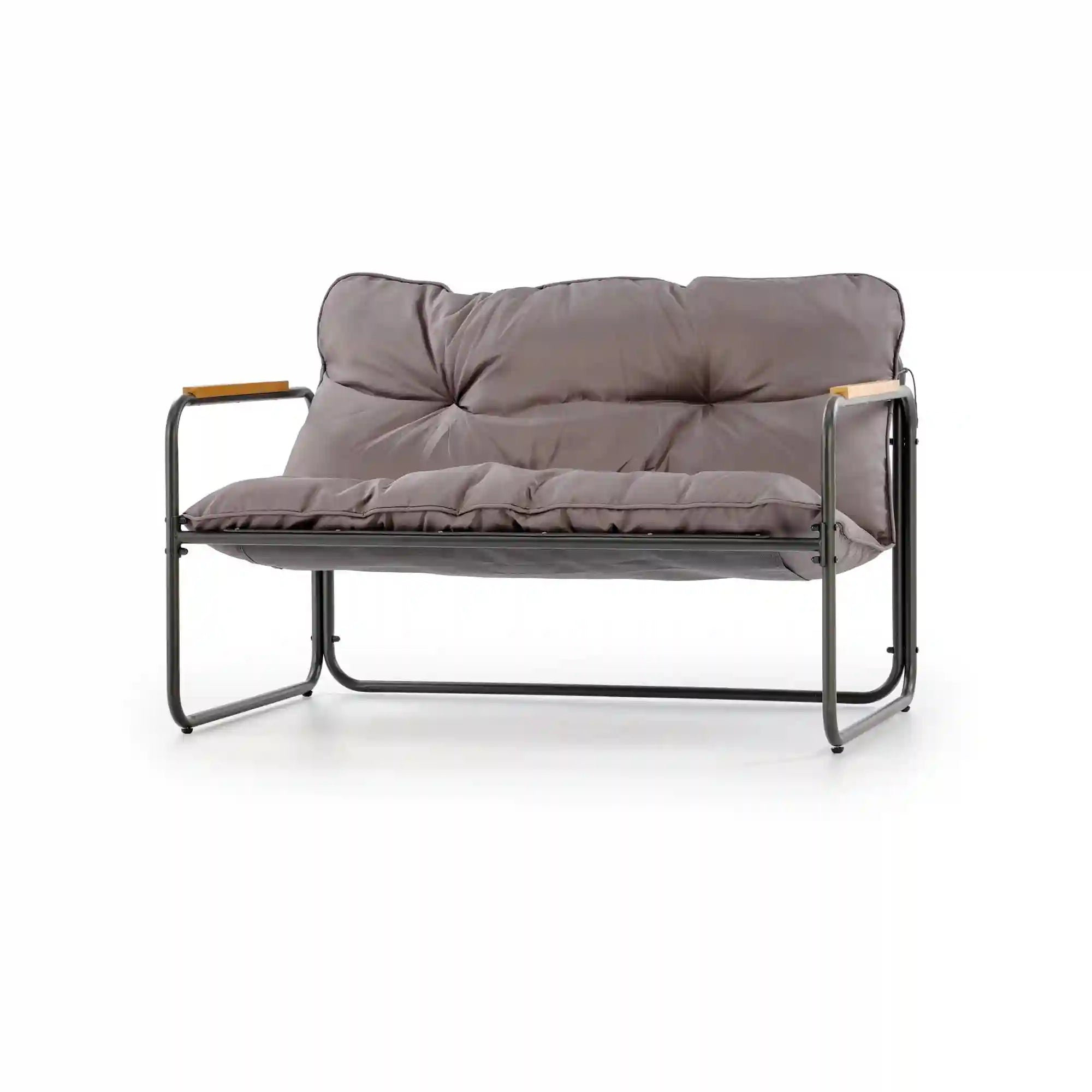 Set mobilier gradina HOUSTON OCN-35867, gri/negru