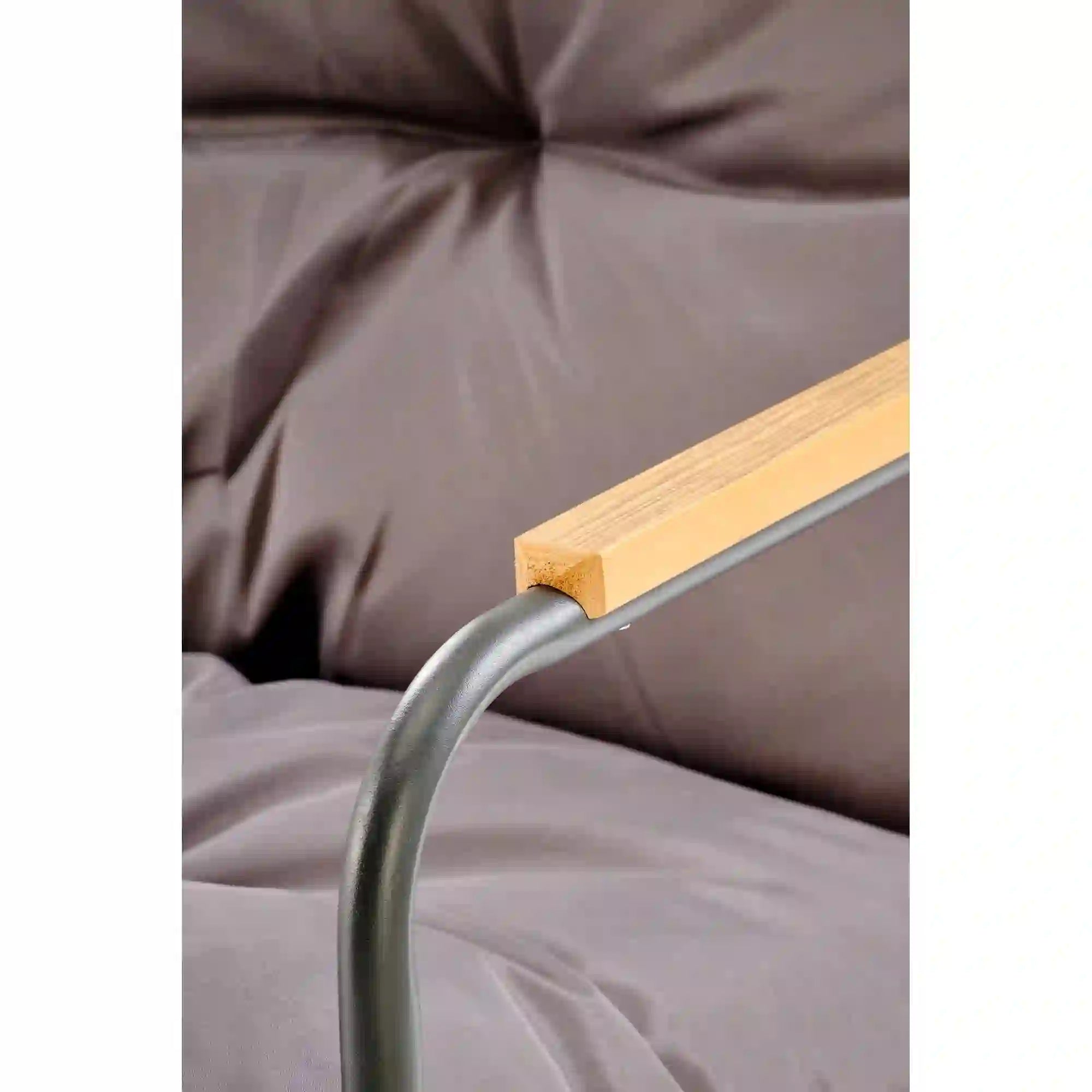 Set mobilier gradina HOUSTON OCN-35867, gri/negru