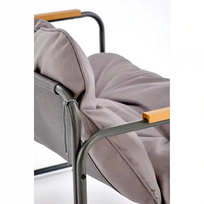 Set mobilier gradina HOUSTON OCN-35867, gri/negru