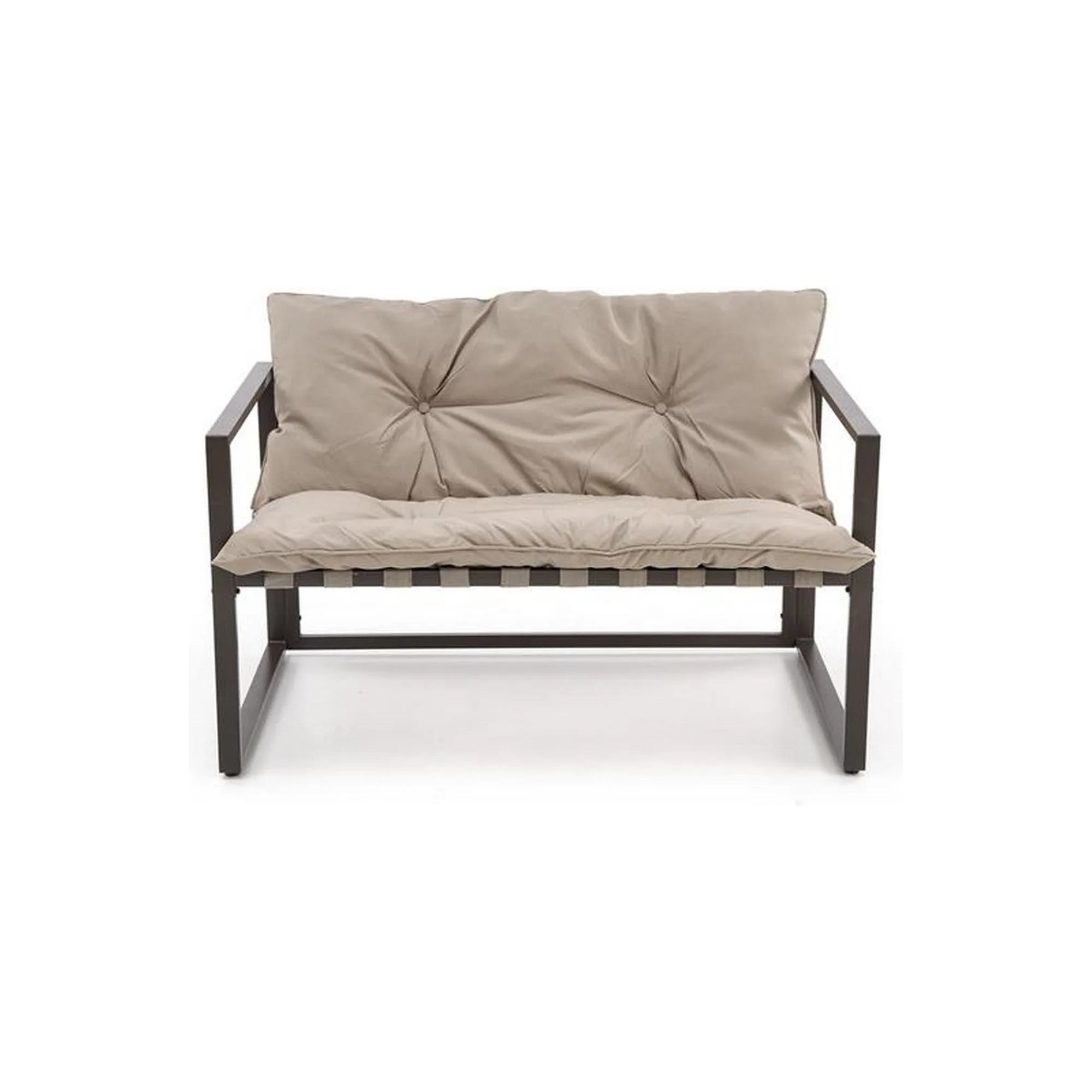 Set mobilier gradina HOUSTON OCN-35869, cappuccino/negru