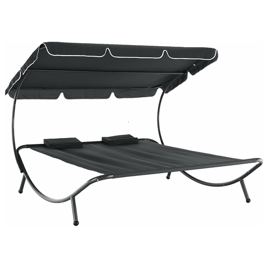 Sezlong gradina ATHENA OCN-28347, gri