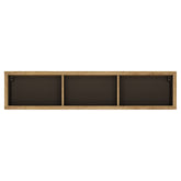 Raft SHELDON TIP 61, stejar, PAL laminat, 136x25x30 cm