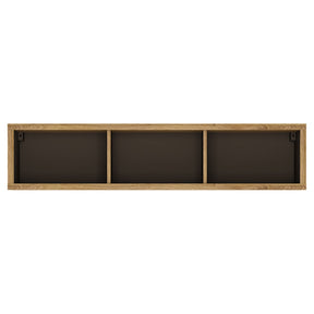 Raft SHELDON TIP 61, stejar, PAL laminat, 136x25x30 cm