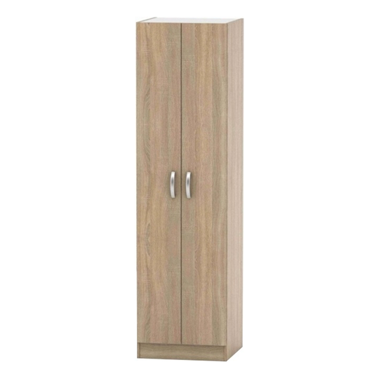 Dulap de haine cu 2 uşi, stejar sonoma, BETTY 2 BE02-004-00