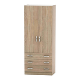 Dulap, stejar sonoma, BETTY 2 BE02-001-00