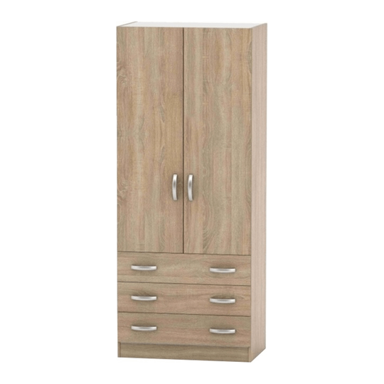 Dulap, stejar sonoma, BETTY 2 BE02-001-00