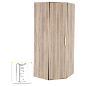 Dulap , DTD laminat, stejar sonoma, DUNAJ TIPUL15