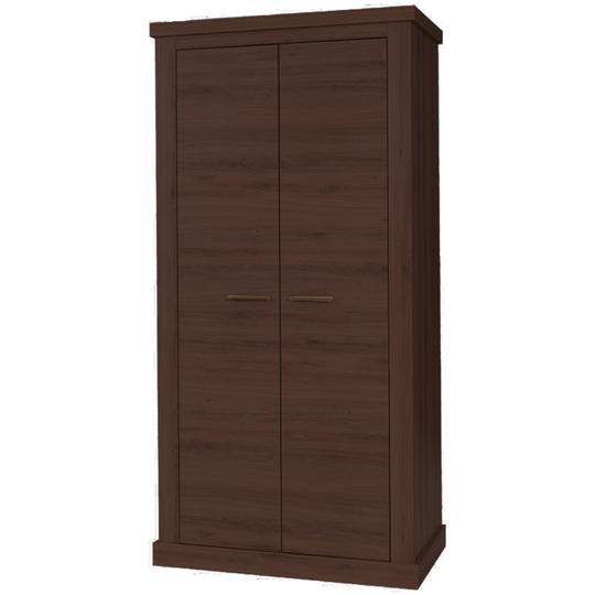 Dulap cu spaţiu pt. umeraşe AR1, stejar stirling, HILARD