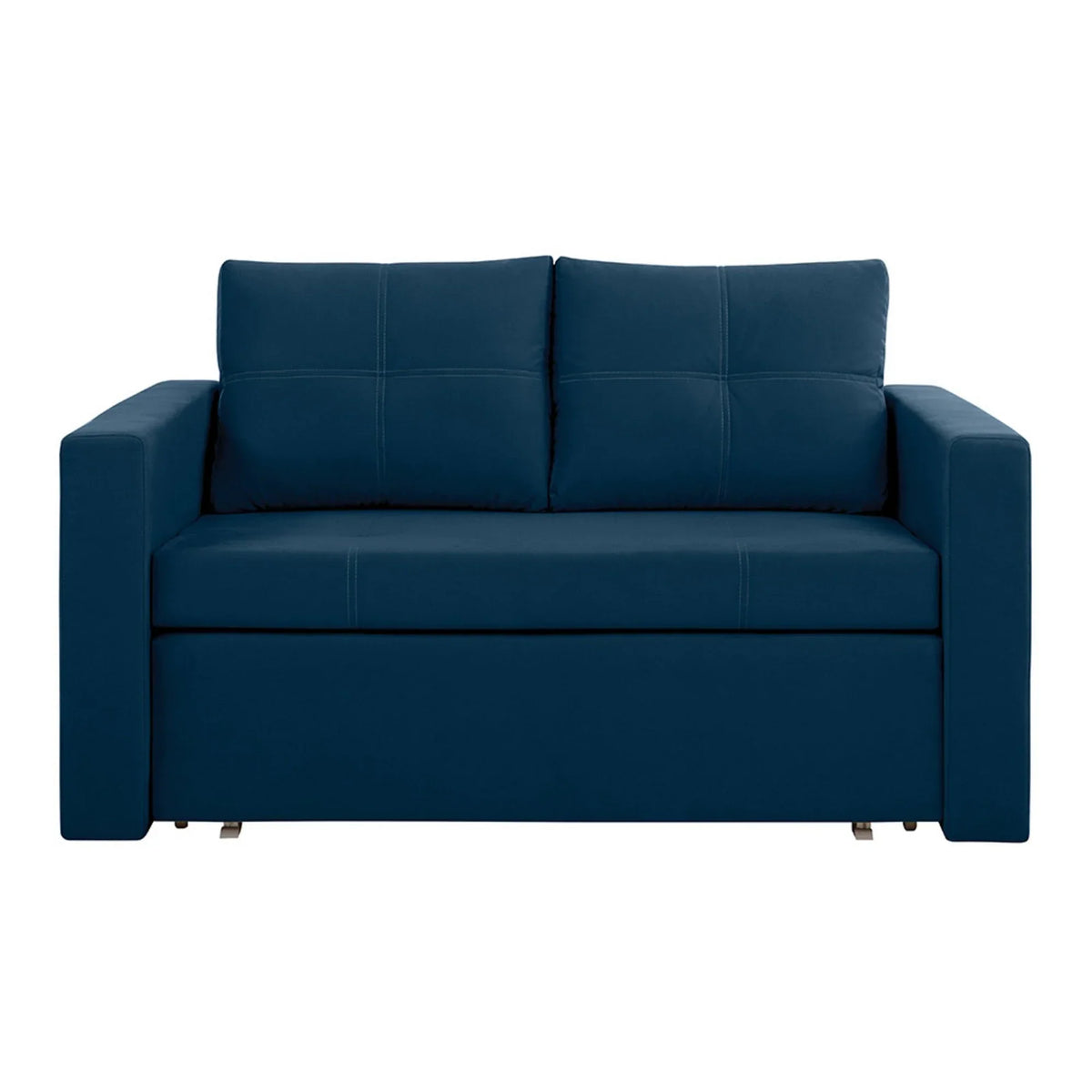 Canapea BUNIO III, stofa clasica albastru - Manila 26, 147x88x86 cm