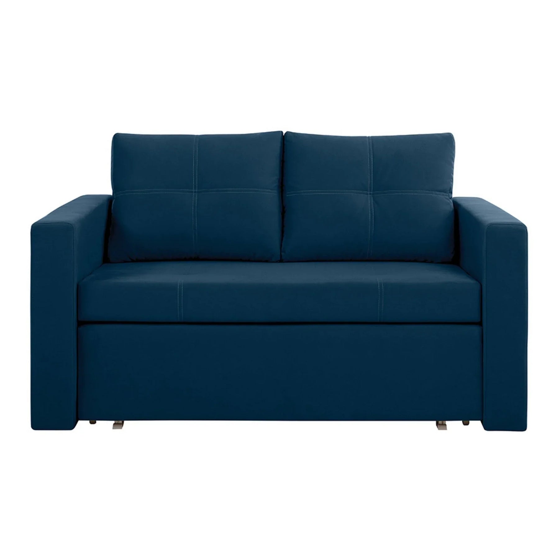 Canapea BUNIO III, stofa clasica albastru - Manila 26, 147x88x86 cm