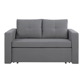 Canapea BUNIO III, stofa clasica gri - Manila 16, 147x88x86 cm