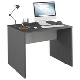 Masă de birou, grafit/alb, RIOMA NEW TYP 12