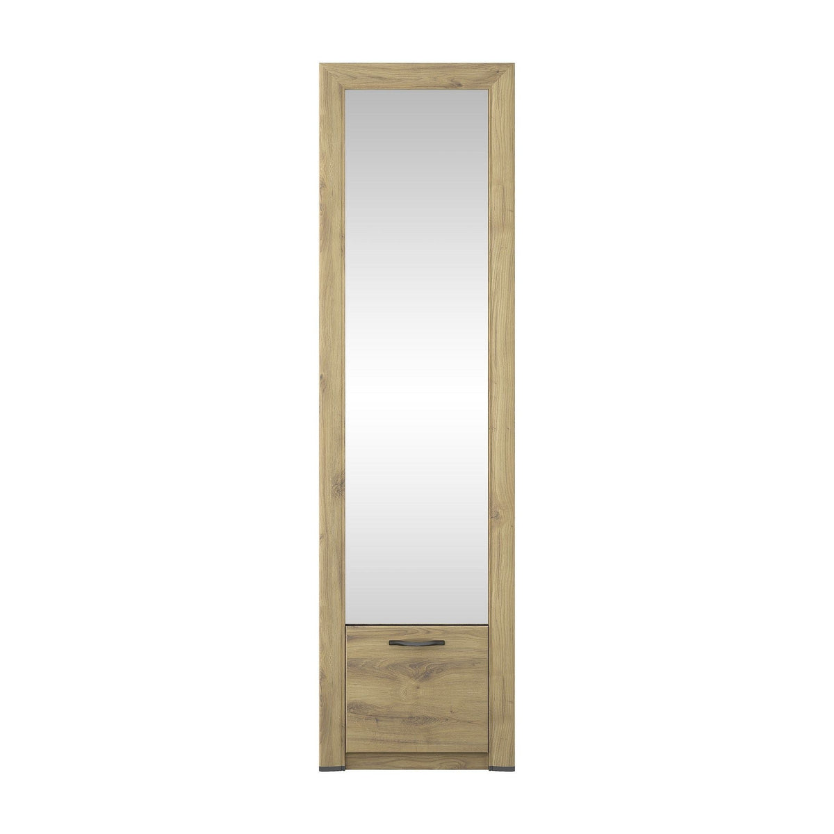 Dulap hol SAPORI, stejar navarra, PAL laminat, 60x36x217 cm