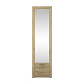 Dulap hol SAPORI, stejar navarra, PAL laminat, 60x36x217 cm